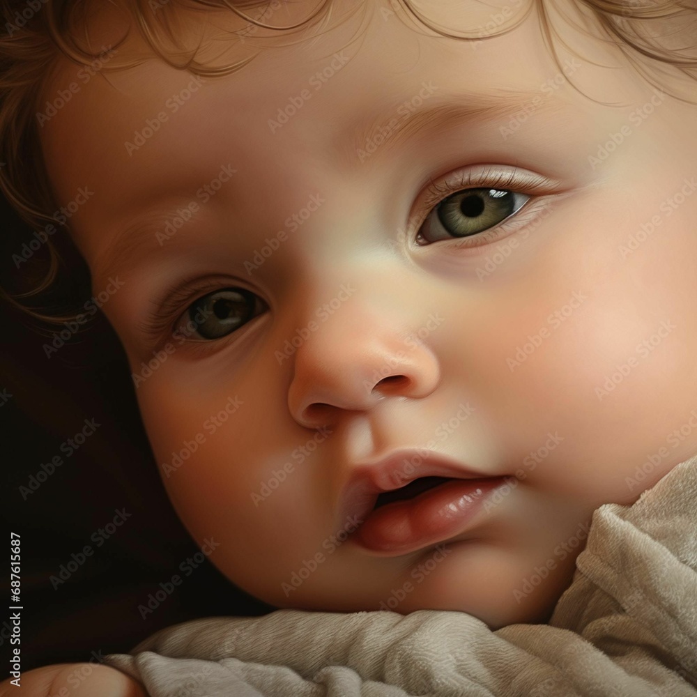 an adorable baby laying on the arm of someones lap an adorable baby laying on the arm of someones lap