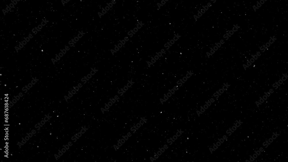 4k animated falling snow flakes on a black background 4k animated falling snow flakes on a black background