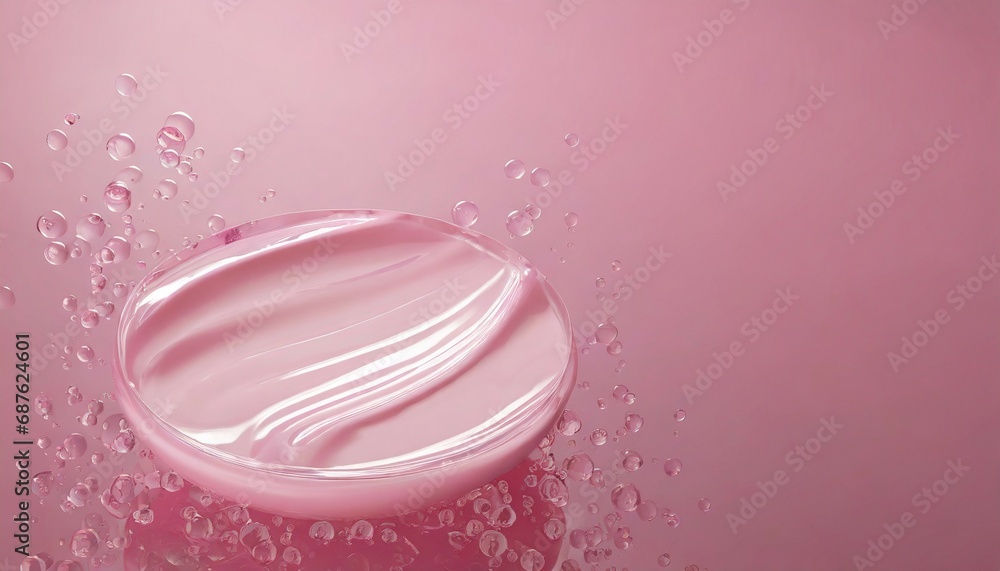 liquid subtle pink background cosmetic cream texture 3d illustration liquid subtle pink background cosmetic cream texture 3d illustration