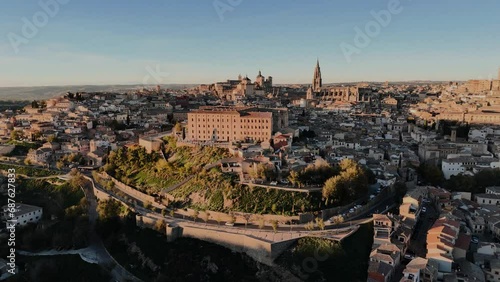 aerial view of toledo