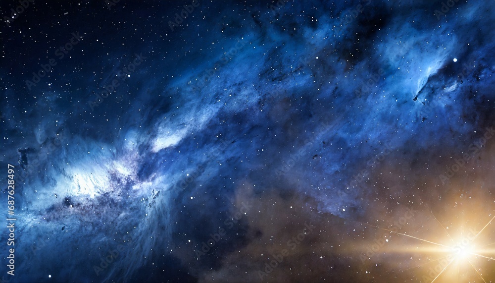 Fototapeta premium deep space banner