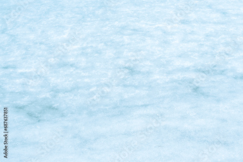 Natural texture of ice, frozen lake  as  background. © Nikolay
