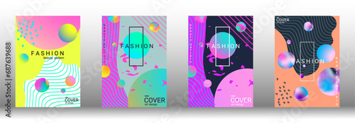 Modern design template. Creative vector backgrounds from fashionable shapes for creating a designer abstract cover  banner  poster  booklet. Vector illustration. EPS 10.