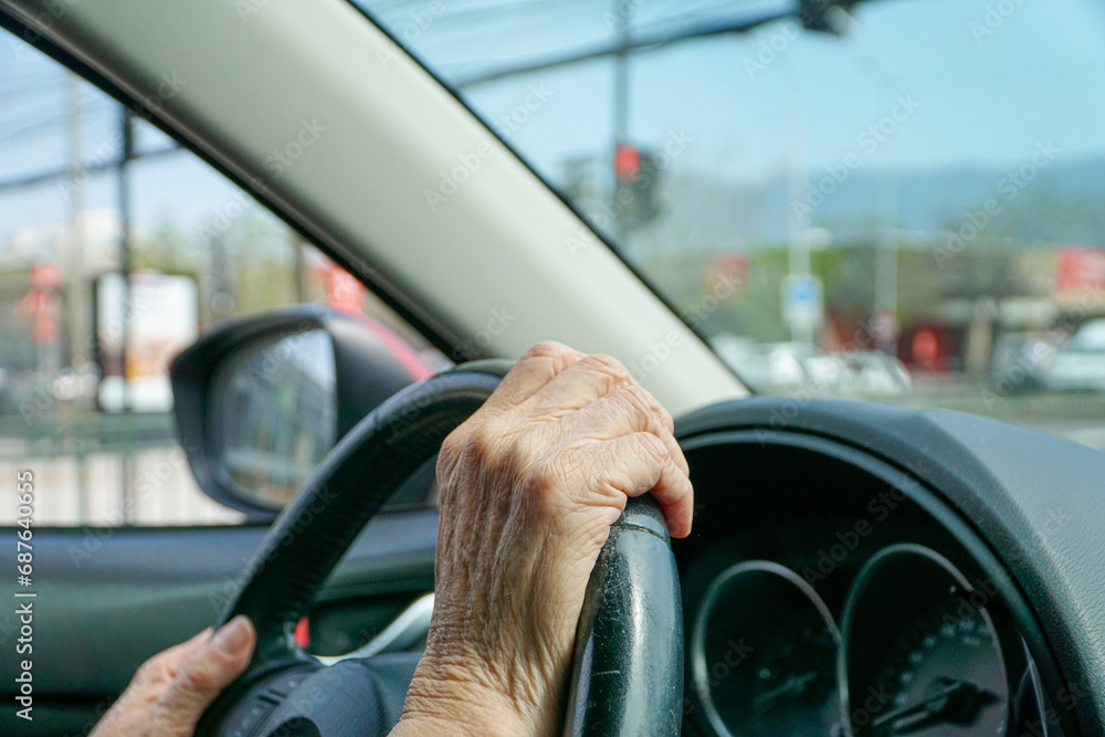 elderly hands