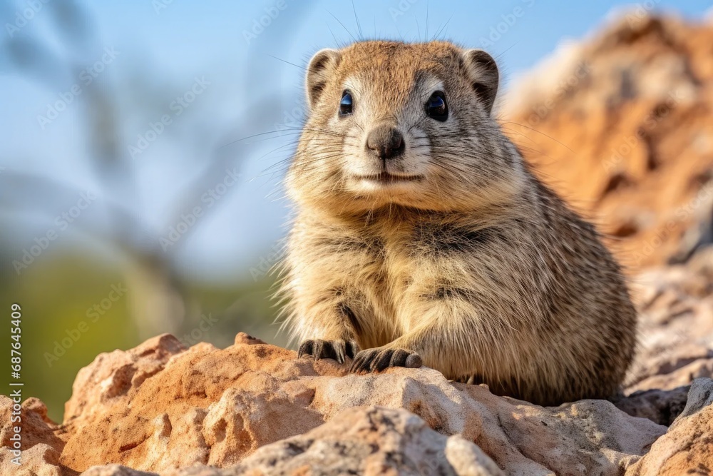 Fototapeta premium rock hyrax