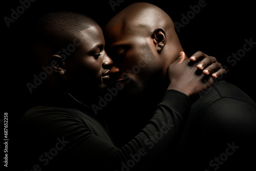 2 African American gay boys in love