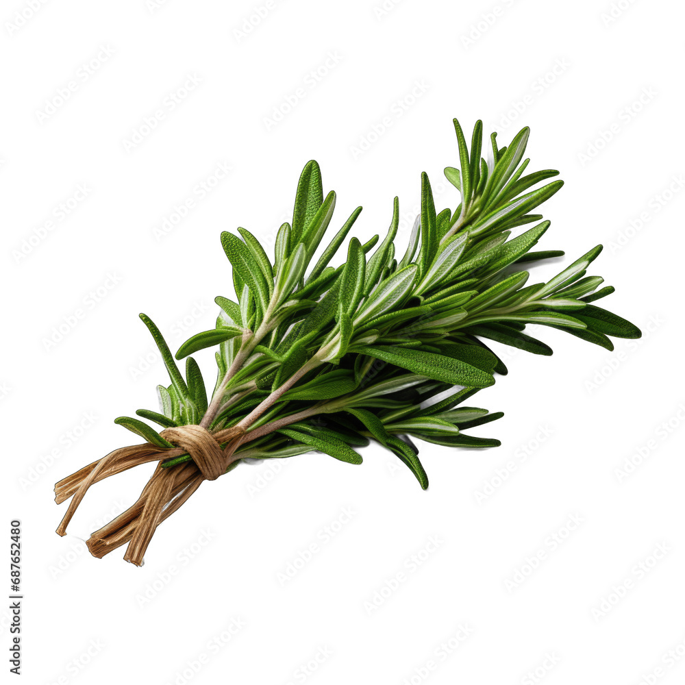 Fototapeta premium Tarragon isolated on transparent background