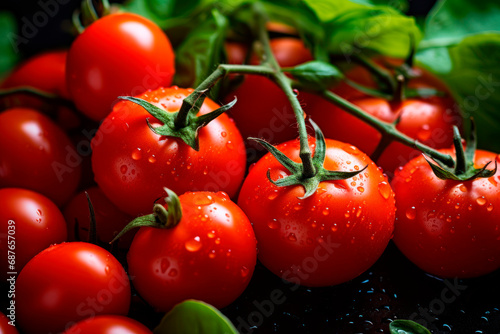 fresh red tomatoes healthy eating