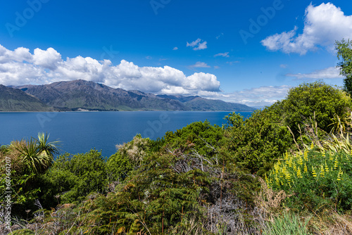 Lake Wanaka on the South Island Of New Zealand