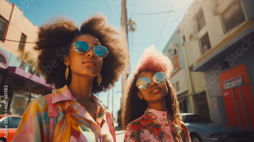 Back to the '90s Positive vibes: Afro-American girls.