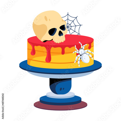 Skull Cake 