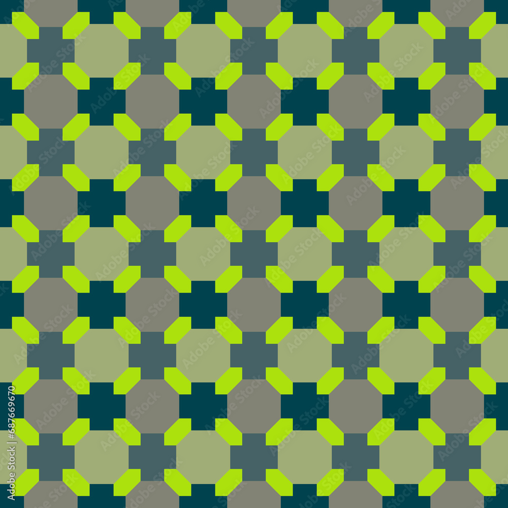 abstract geometric pattern, seamless background in the form of a multicolored chain abstract geometric pattern, seamless background in the form of a multicolored chain