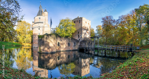 Duurstede castle in Wijk bij Duurstede