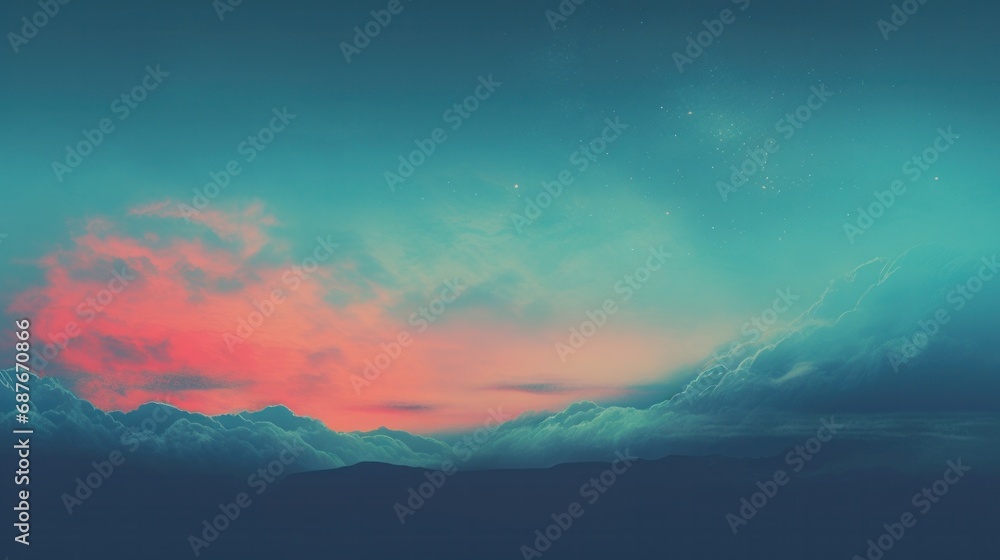 Beautiful Abstract Artistic SkyScape Scenic Cloud Horizon Backdrop Background Nature Scenery