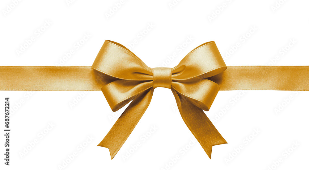 gift present ribbon with bow in center, top view, isolated on transparent background, PNG gift present ribbon with bow in center, top view, isolated on transparent background, PNG