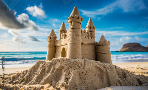 Perfect sand castle.