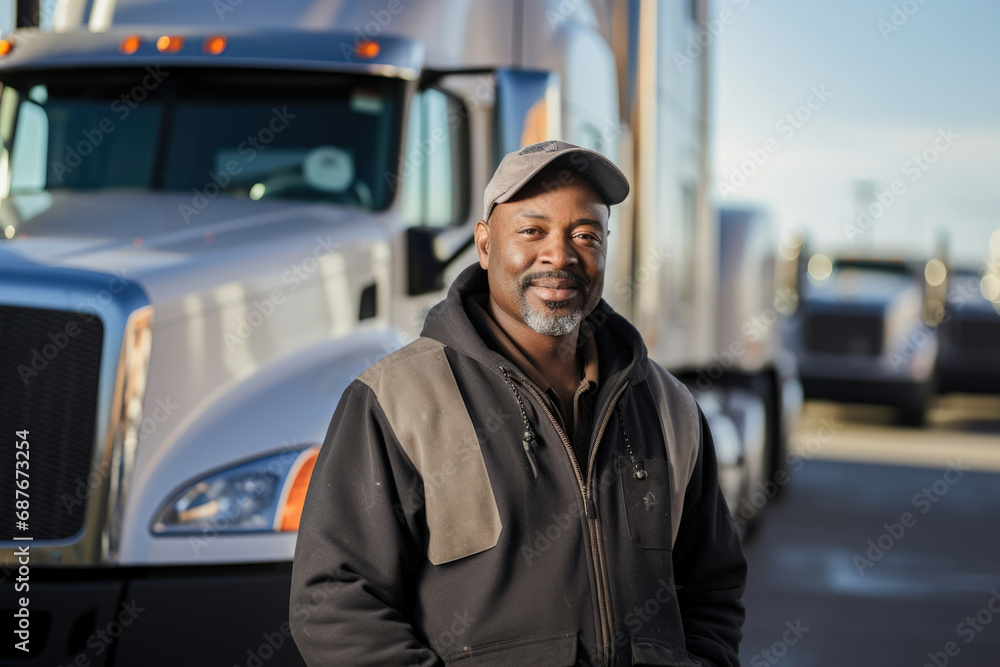 Cap truck person transportation outdoors truck driver men driver adult mature males occupation Cap truck person transportation outdoors truck driver men driver adult mature males occupation
