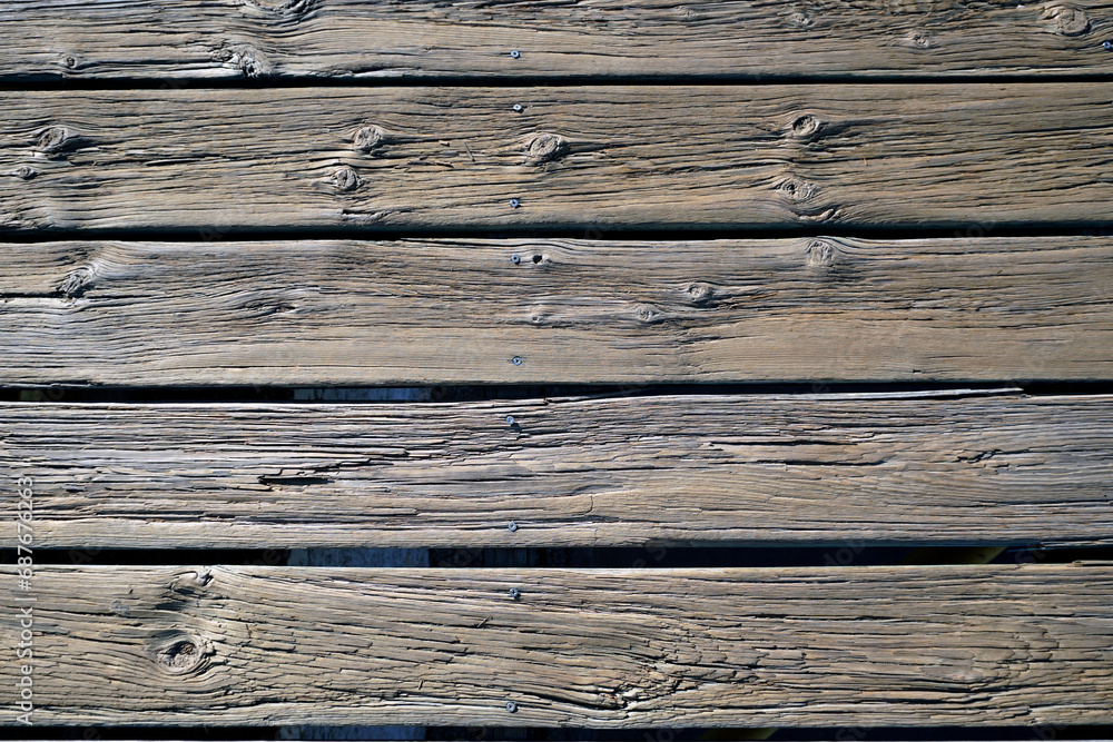 Wood texture. Street boards. The surface of the pier near the water. Deck. Wood texture. Street boards. The surface of the pier near the water. Deck.