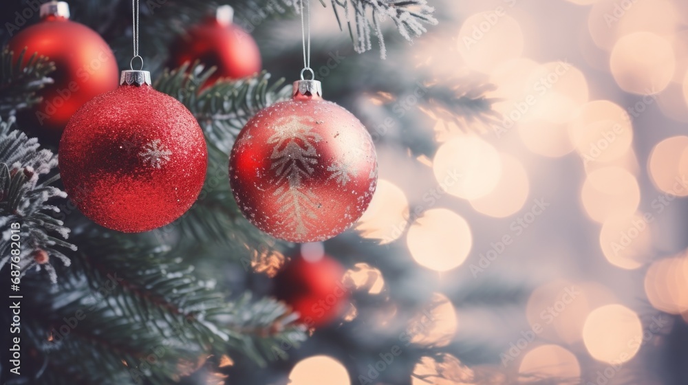 a christmas tree ornament hanging on a christmas tree a christmas tree ornament hanging on a christmas tree
