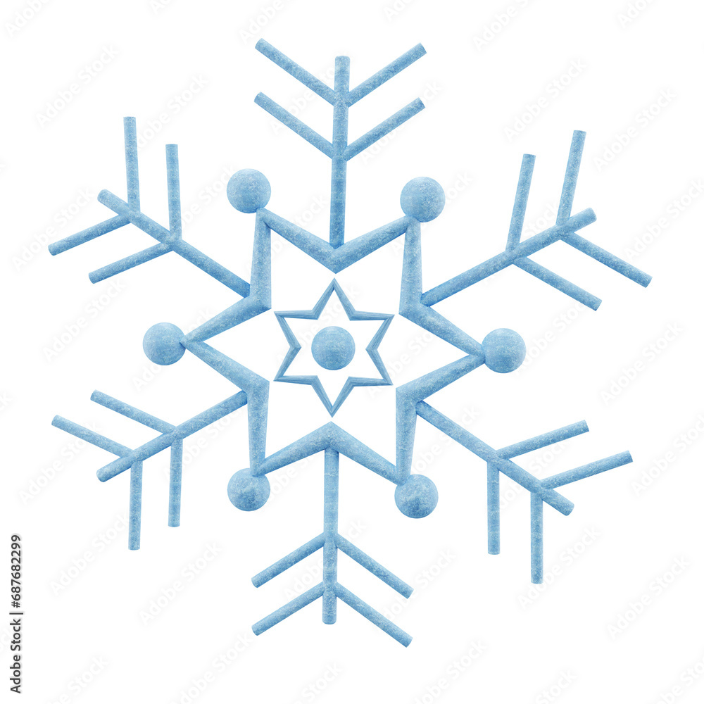 Snowflake 3D Icon