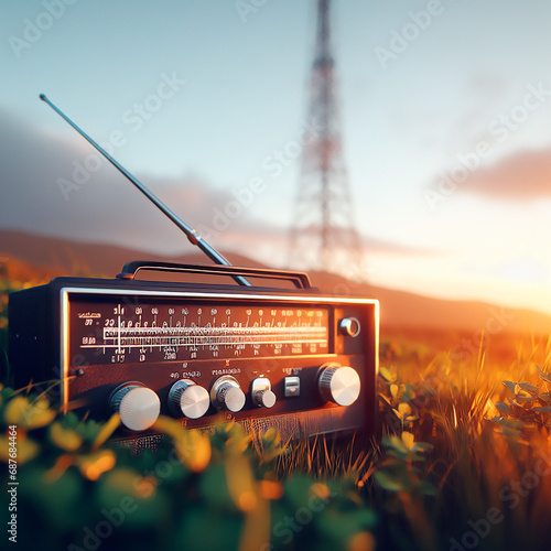 The radio receiver. Let me remind you about World Radio Day