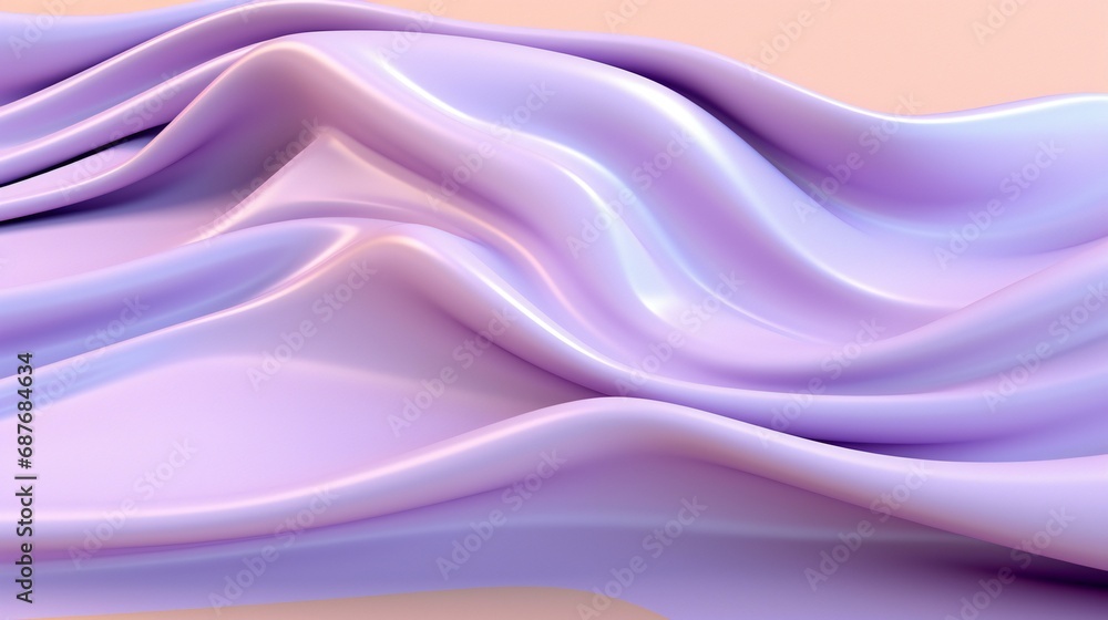 Obraz premium Smooth satin texture creating an elegant and luxurious background with a bright and tender feel
