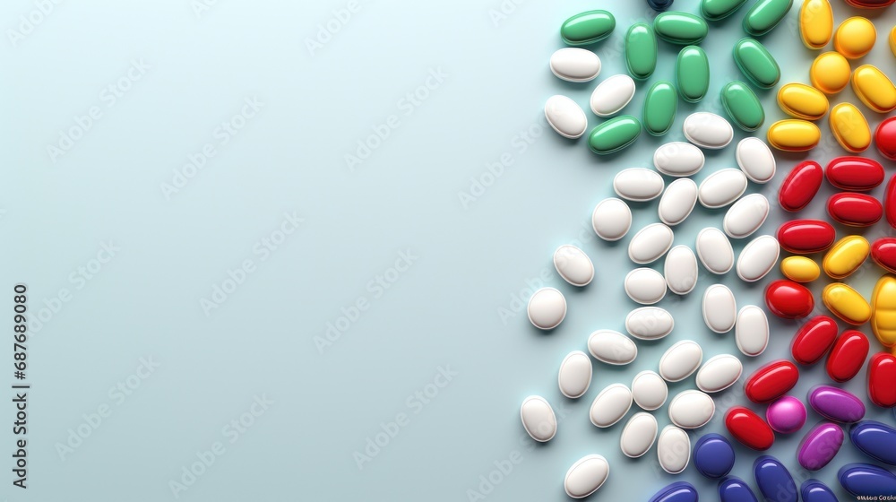 Pillls capsules vitamins UHD wallpaper
