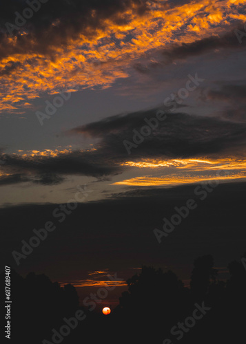 Sunset in great skies.