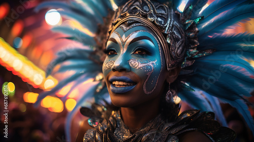 Carnival Rio de Janeiro. ai generative