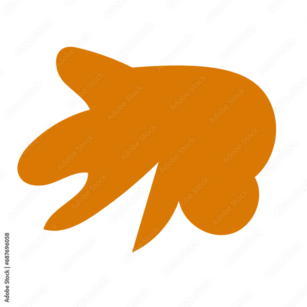 Fototapeta premium Abstracts shape autumn colours vector 