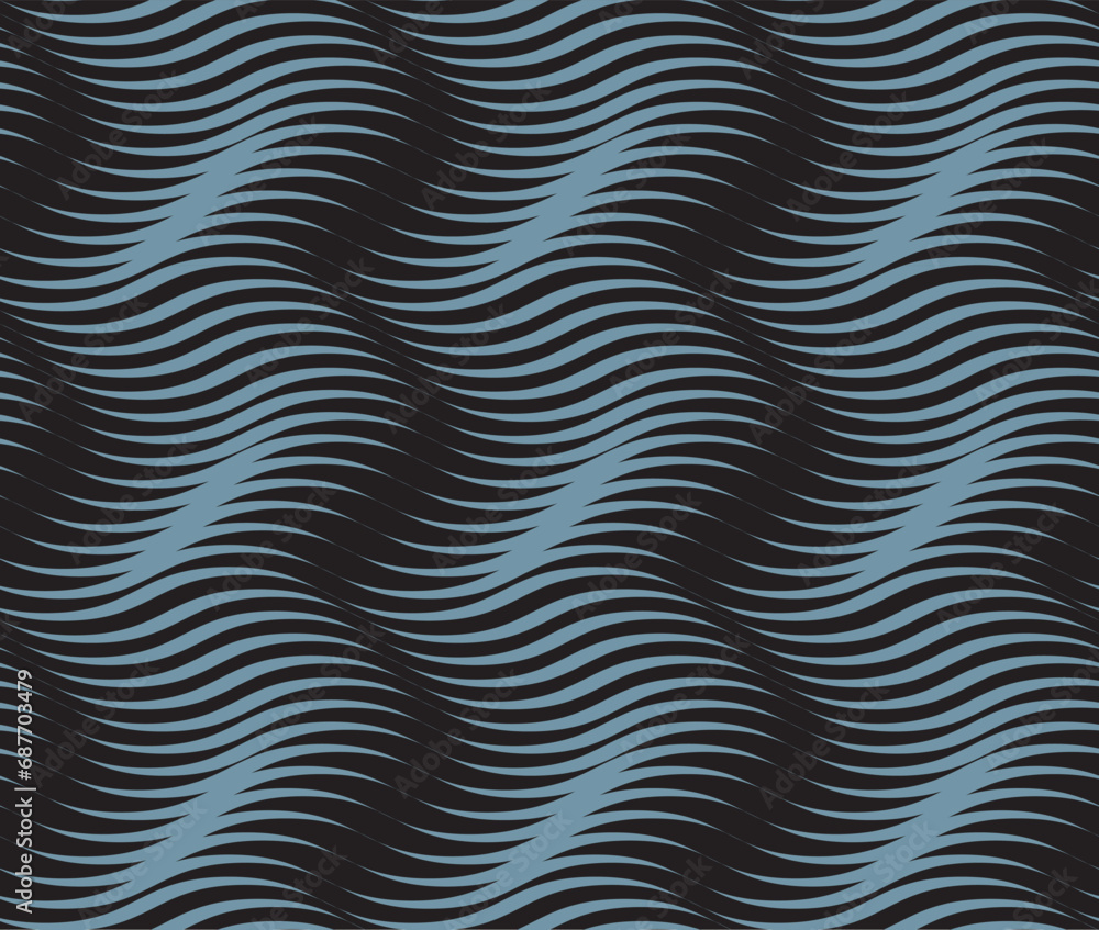 Seamless ripple pattern Seamless ripple pattern