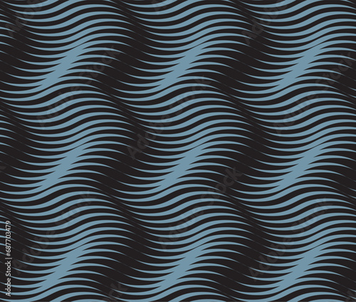 Seamless ripple pattern