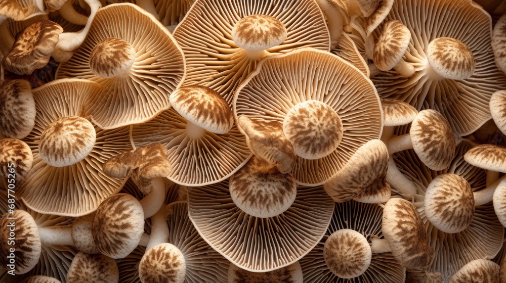 a close up of a mushroom a close up of a mushroom