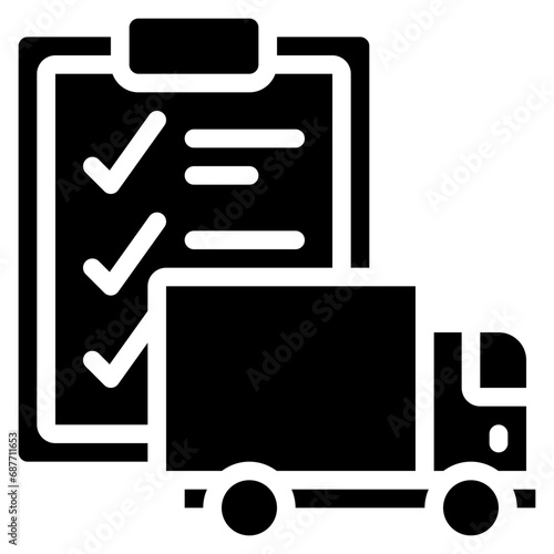 Delivery Checklist Complete Icon