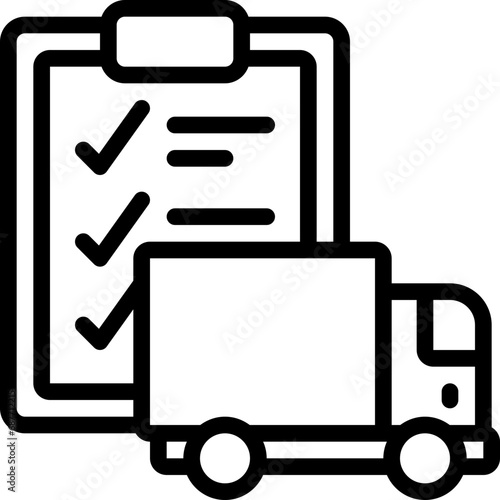 Delivery Checklist Complete Icon
