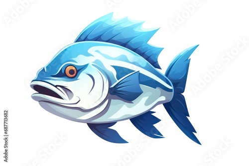 Snapper icon on white background