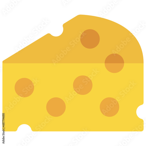 Cheese Wedge Icon