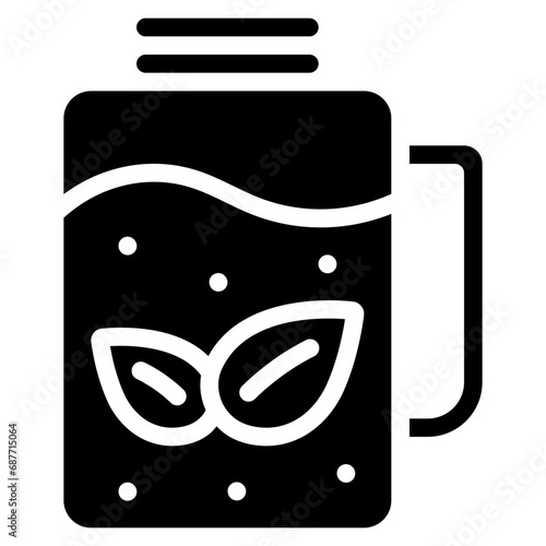 Vege Juice Drink Icon