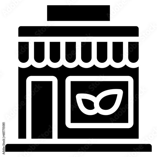Organic Shop Icon