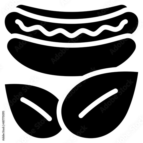 Vegetarian Sausage Icon