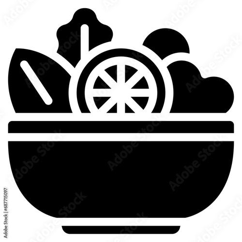 Salad Bowl Icon