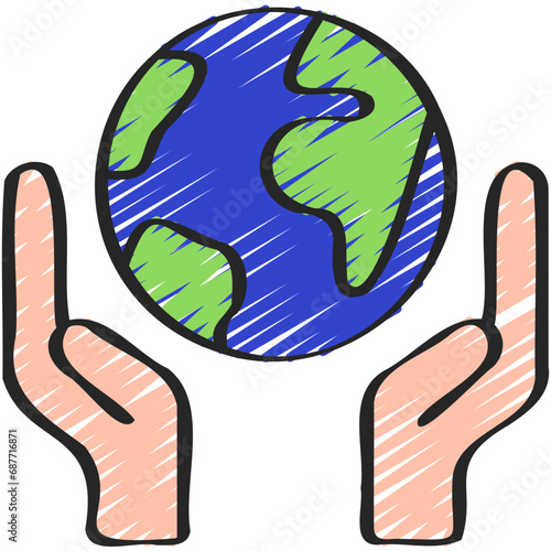 Protect The World Icon