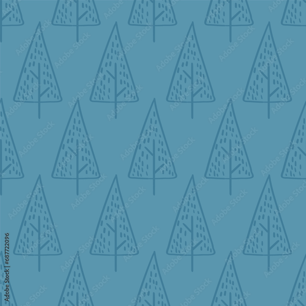 Vector seamless pattern with tree.Tropical jungle cartoon leaf.Pastel plant background.Cute natural pattern for fabric, childrens clothing,textiles,wrapping paper. Vector seamless pattern with tree.Tropical jungle cartoon leaf.Pastel plant background.Cute natural pattern for fabric, childrens clothing,textiles,wrapping paper.