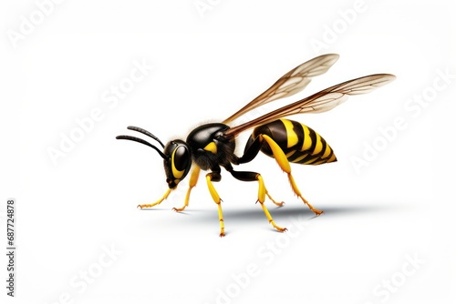 Wasp icon on white background  © GalleryGlider