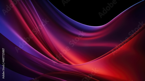 abstract colorful background with smooth lines in red, blue and purple. 