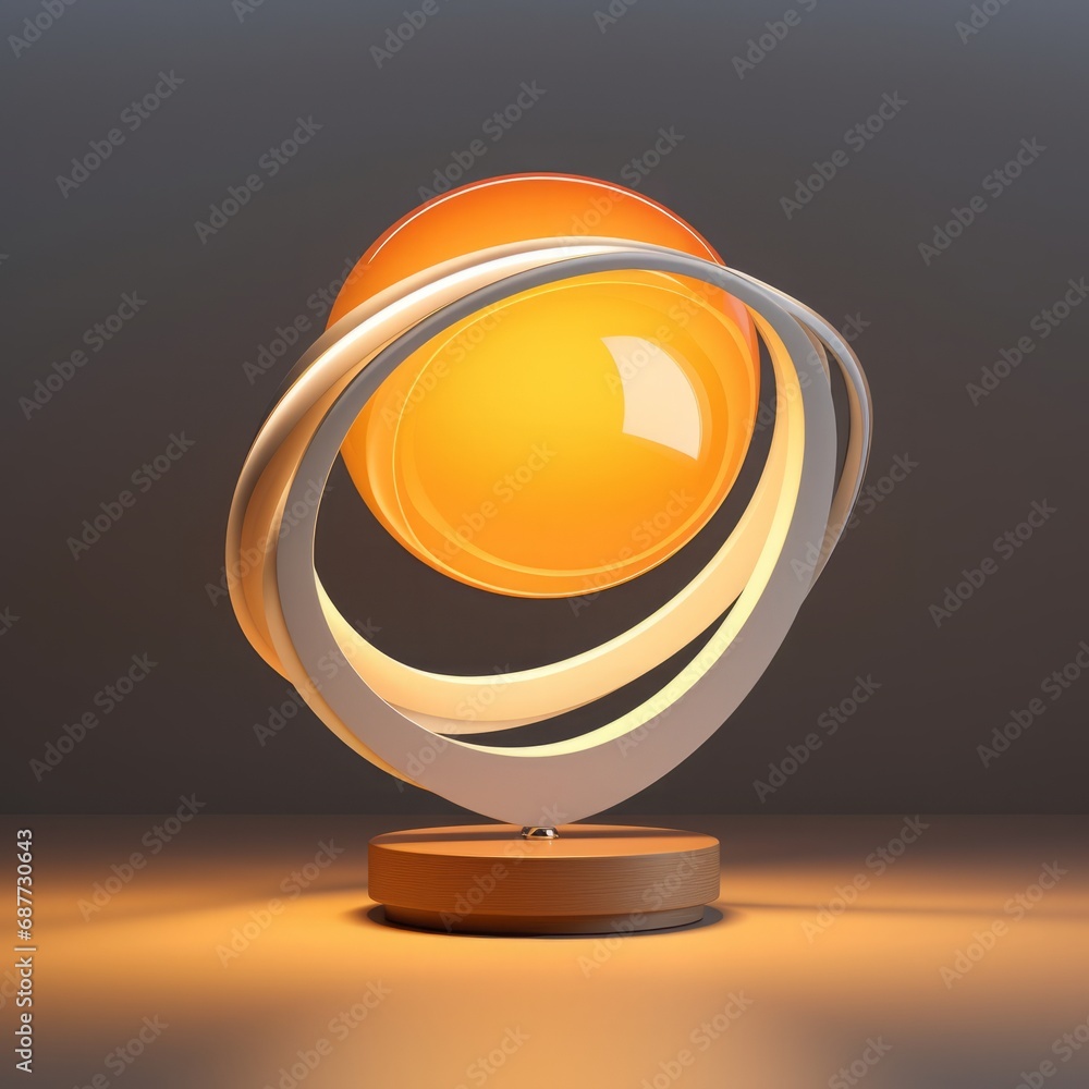futurism, minimalist, table lamp design, solid background futurism, minimalist, table lamp design, solid background