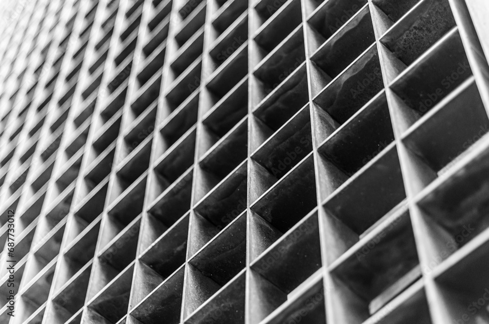 Detail of a metal structure Detail of a metal structure
