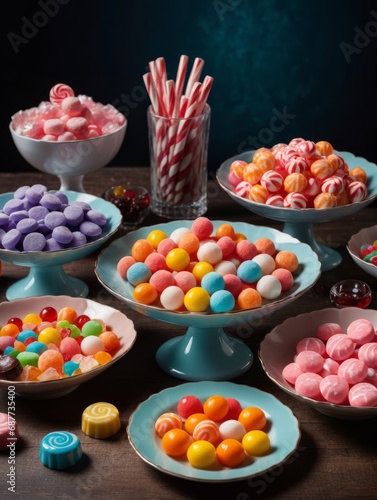 Obraz w ramie Candy