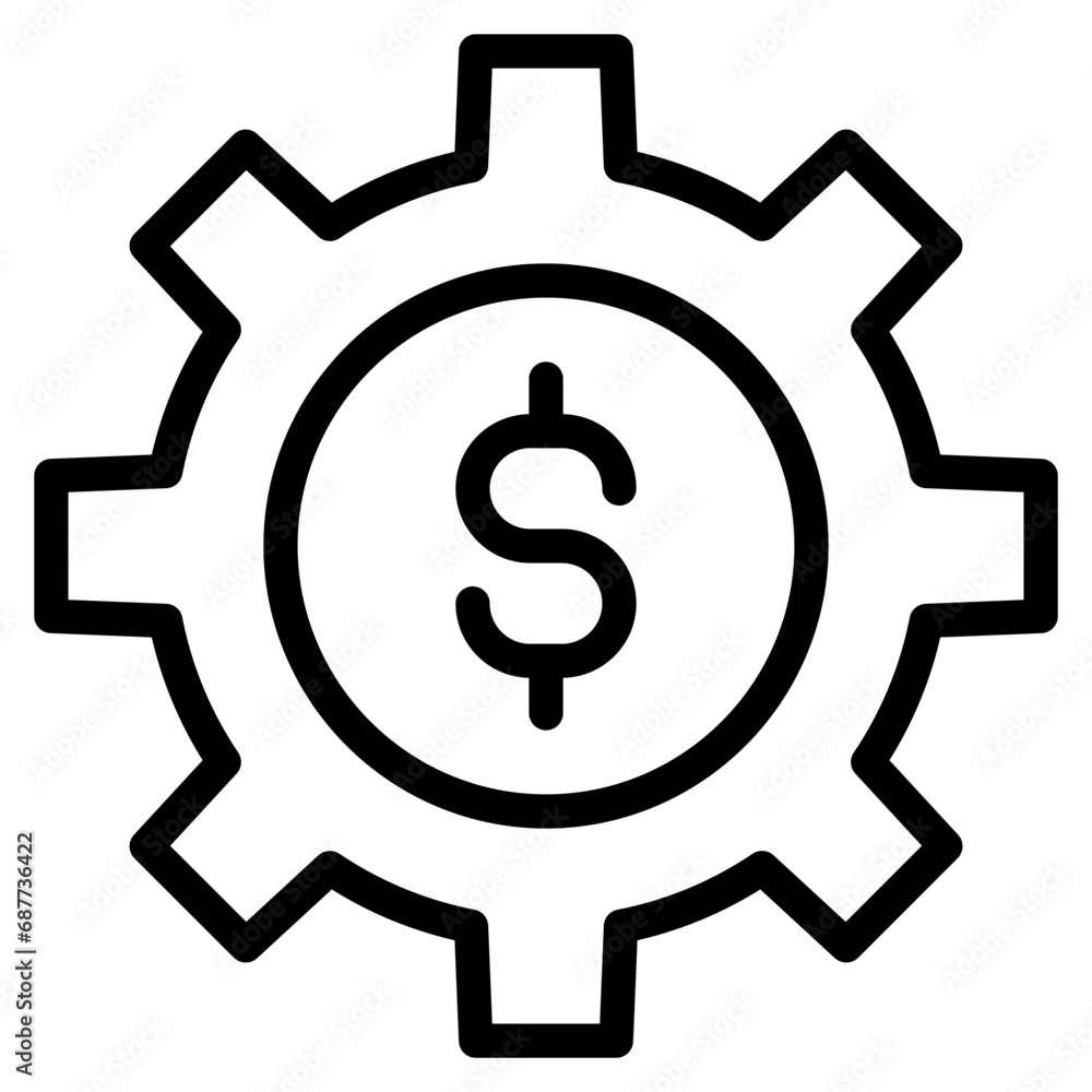 dollar cog dollar cog