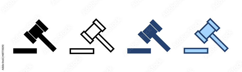 Gavel icon vector. judge gavel sign and symbol. law icon. auction hammer Gavel icon vector. judge gavel sign and symbol. law icon. auction hammer